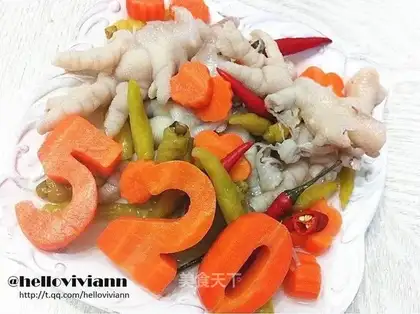 Homemade peppers to the bone claws