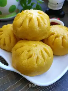 Purple peanut sesame buns