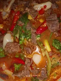 Boiled beef