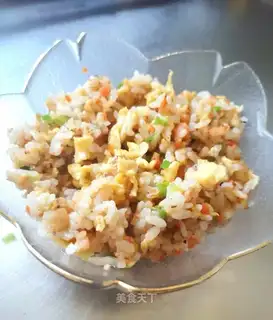 Shrimp cheese and rice