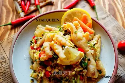 Sour chicken claws