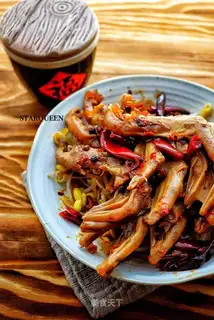 Spicy duck palm