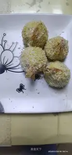 Potato shrimp balls