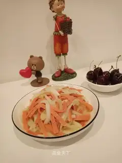 Ham sausage and cabbage