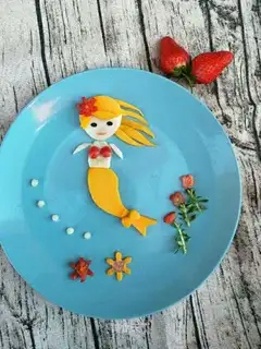 Fruit mermaid
