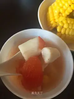 Tomato Corn Weissan soup