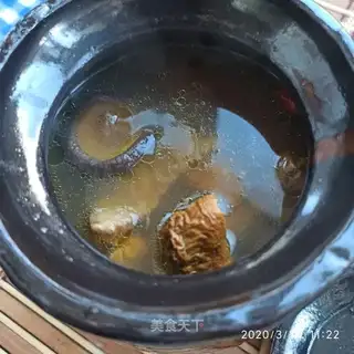 A jar of chicken soup