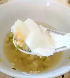 Egg soup