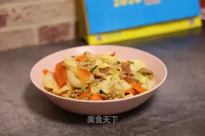Spam pickled carrots