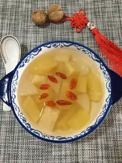 Apple pear soup