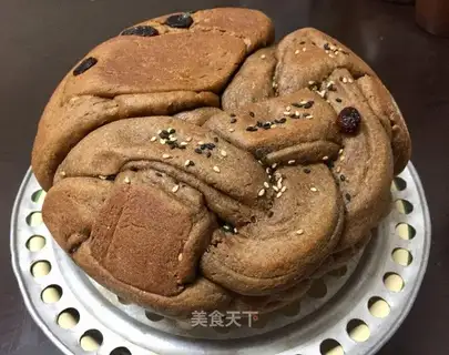 Black barbeque bread