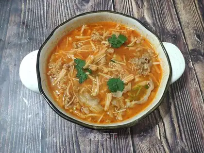 Tomato fat cow soup