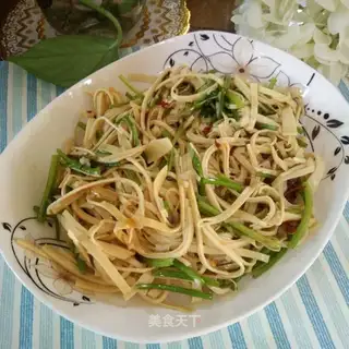 The fragrance tofu skin