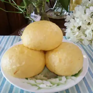 Pumpkin bean buns