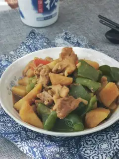 Potato chicken