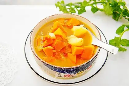 Pumpkin potato soup