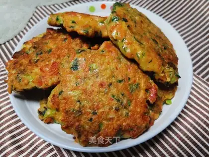 Carrot green breakfast