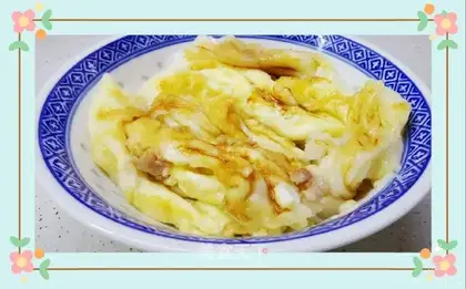 Meat and eggs and intestines