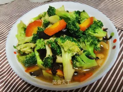 Garlic broccoli
