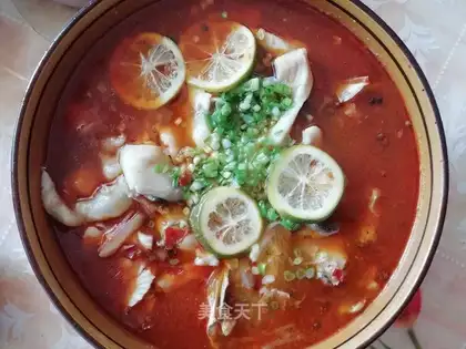 Sour spicy fish