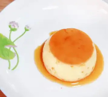 Caramel egg pudding