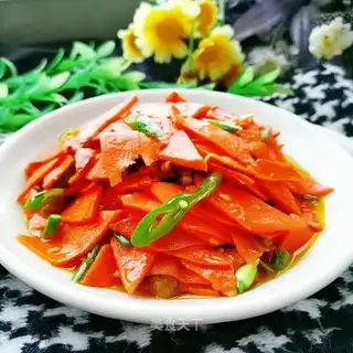 Fried carrots