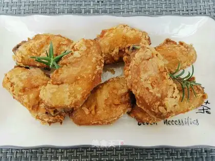 Garlic chicken wings