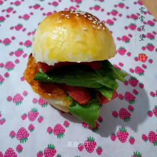 Homemade burgers