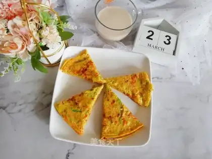 Eggs and vegetables