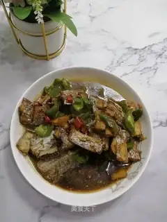 Red-fried fish