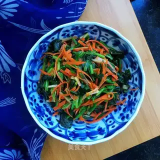 Spinach with carrots
