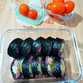 Purple sushi