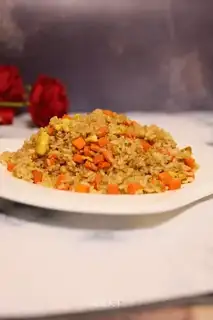 Carrot egg fried rice