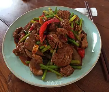Garlic spicy sprouts