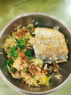 Guan Nam with fish rice