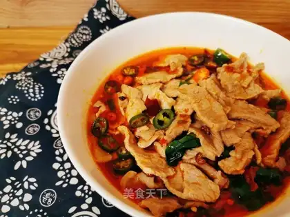Boiled meat