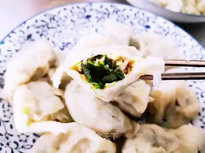 Plumsy egg dumplings