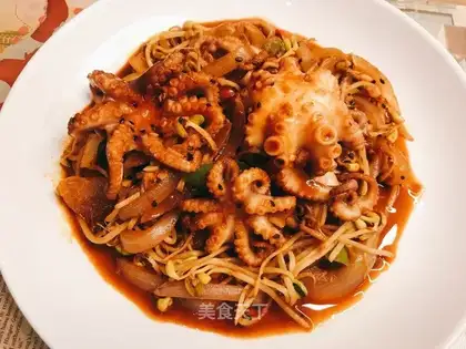 Spicy octopus