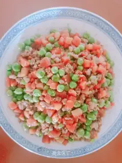 Crushed peas