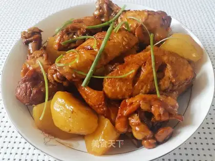 Beer chicken wings