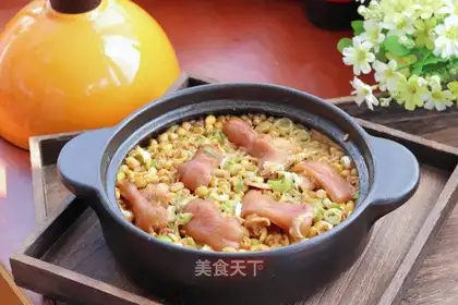 Pig's foot sprouts