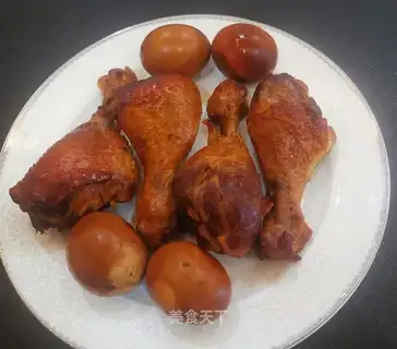 Chicken legs and eggs