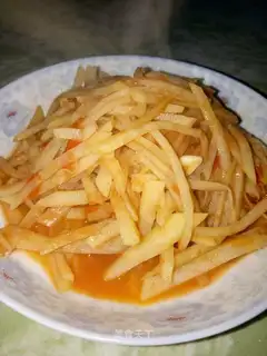 Tomato fried potatoes