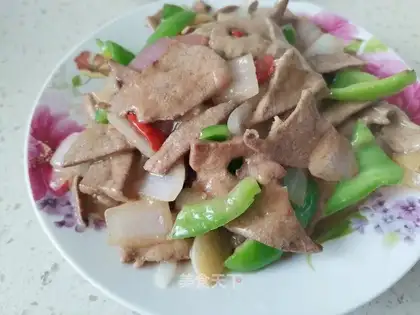 Fried liver