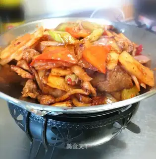 Dry-cooked chips