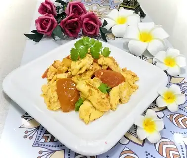 Tomato fried eggs
