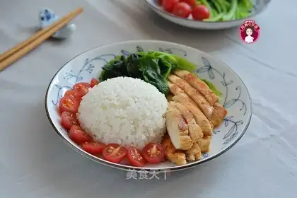 Low-fat chicken steak