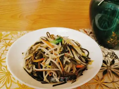 The bean sprouts