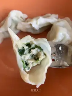 A fish dumpling