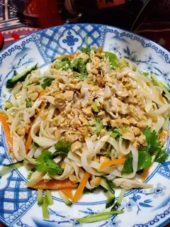 Chicken silk noodles
